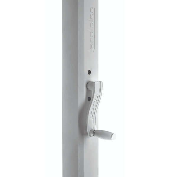 Jardinico 15 ft Octagon Center Post Crank Lift/ No Tilt Aluminum Umbrella w/base - Image 2